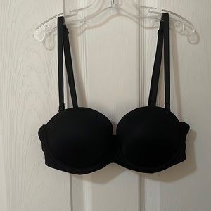 Black push-up bra PINK